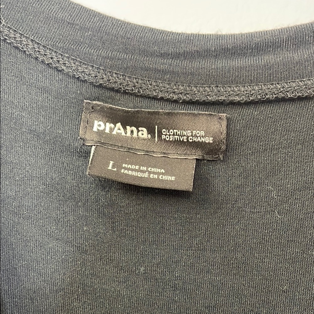 Prana Black Sleeveless Wrap Sheath Dress - Picture 3 of 6